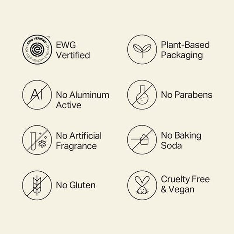Each & Every All Natural Deodorant for Women & Men - Sensitive Skin, Plant-Based, Baking Soda & Aluminum-Free Deodorant - Clean Long Lasting 24Hr Odor Control - Raspberry & Mandarin Travel Size, 2.5oz