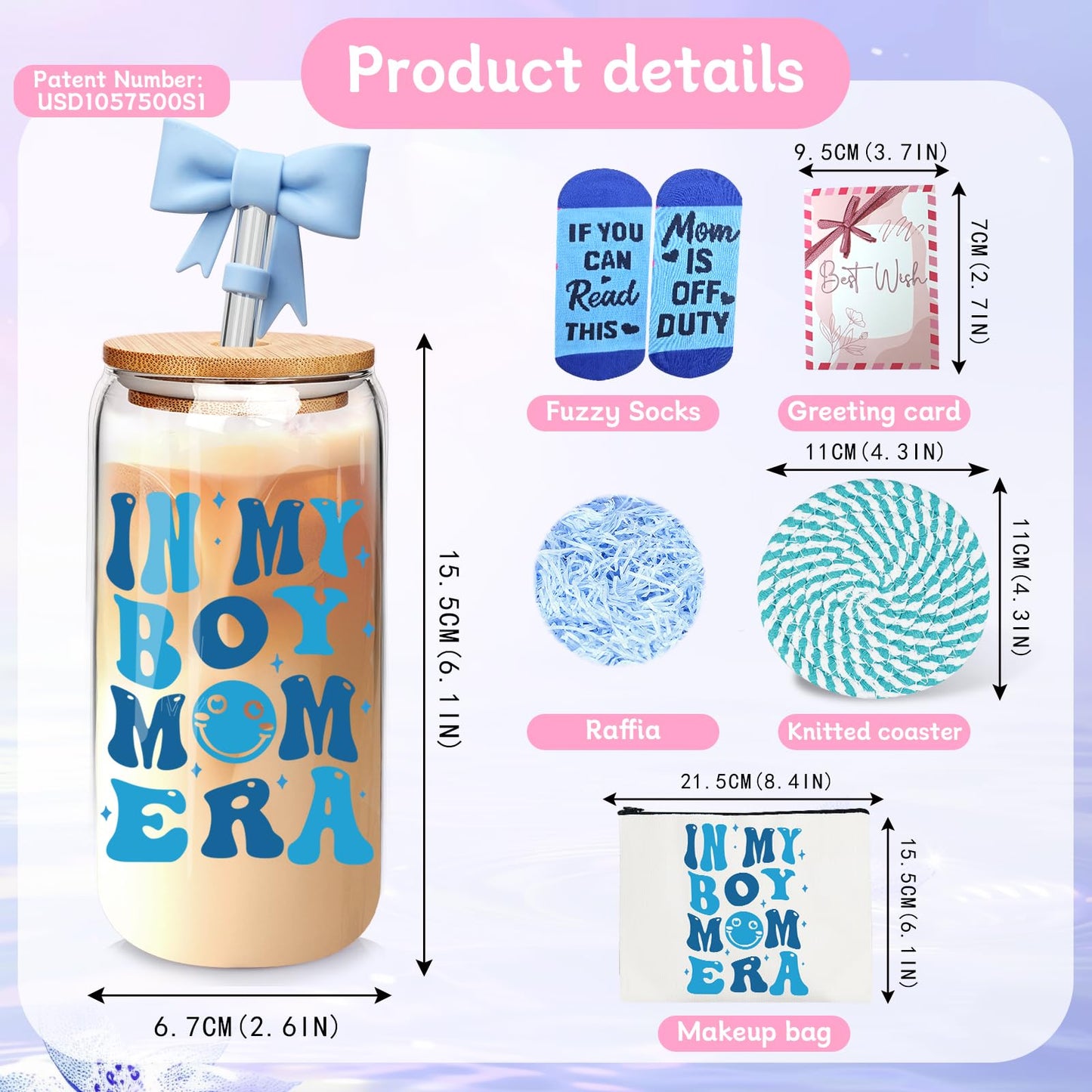 ANOTION Boy Mom Gift Set - Thanksgiving Gifts for New Mom
