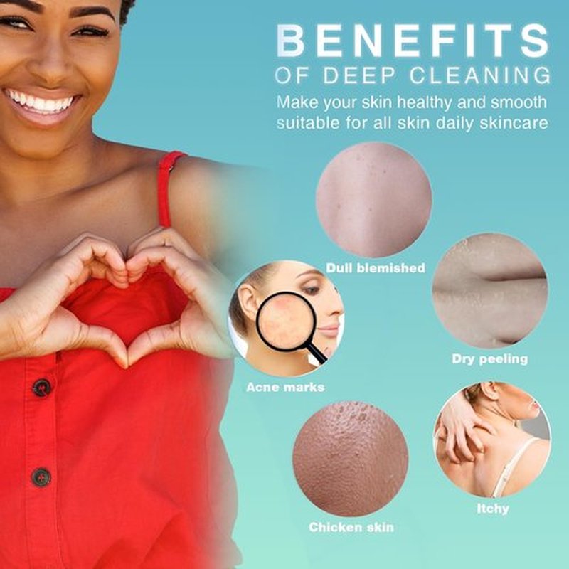 6 Pieces African Bath Sponge African Net Long Net Bath Sponge Exfoliating Shower Body Scrubber Back Scrubber Skin Smoother,Great for Daily Use (Pink, Yellow, Purple, Blue, Black, Off-White)