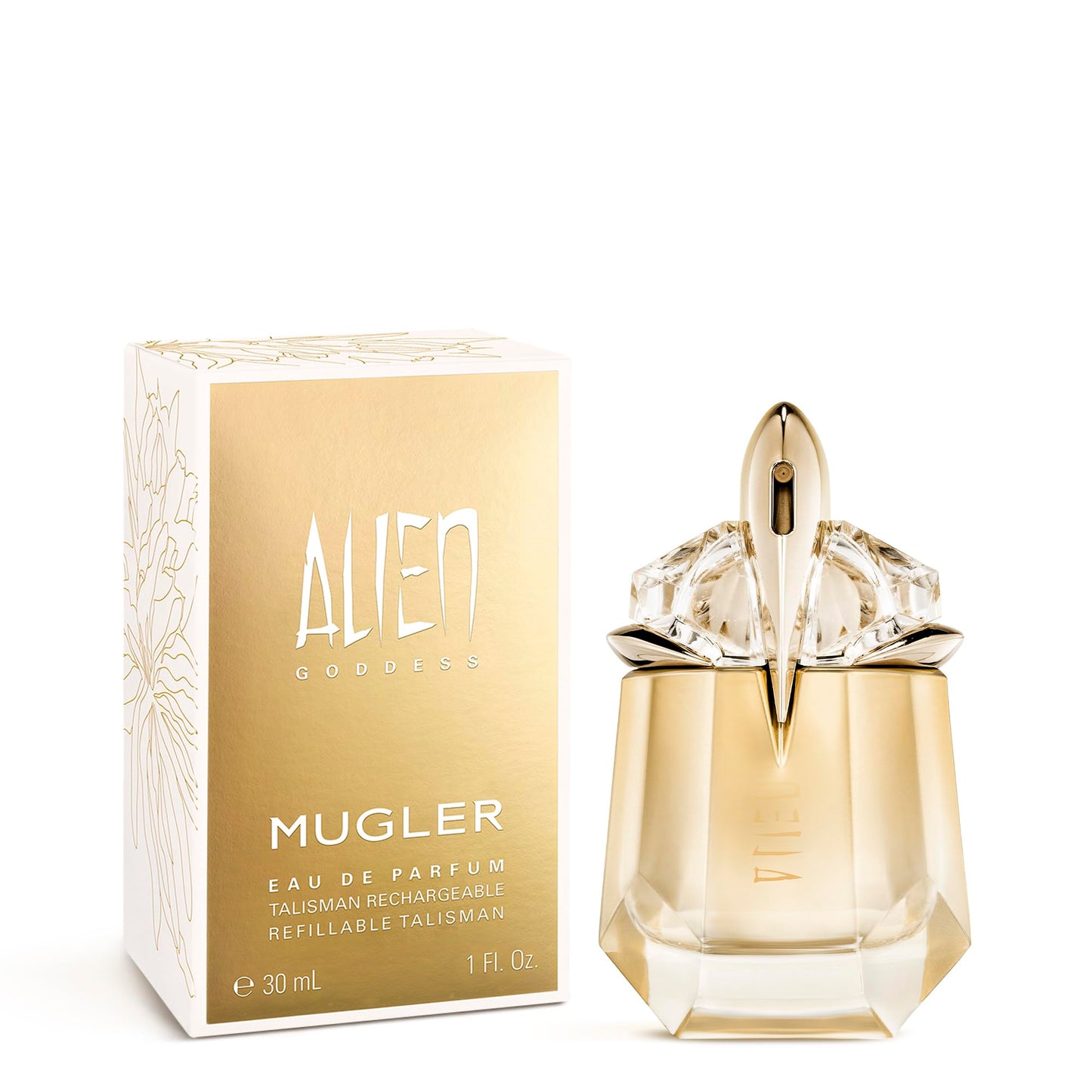 Mugler Alien Goddess Eau de Parfum - Long Lasting Womens Perfume, 1.0 Fl Oz