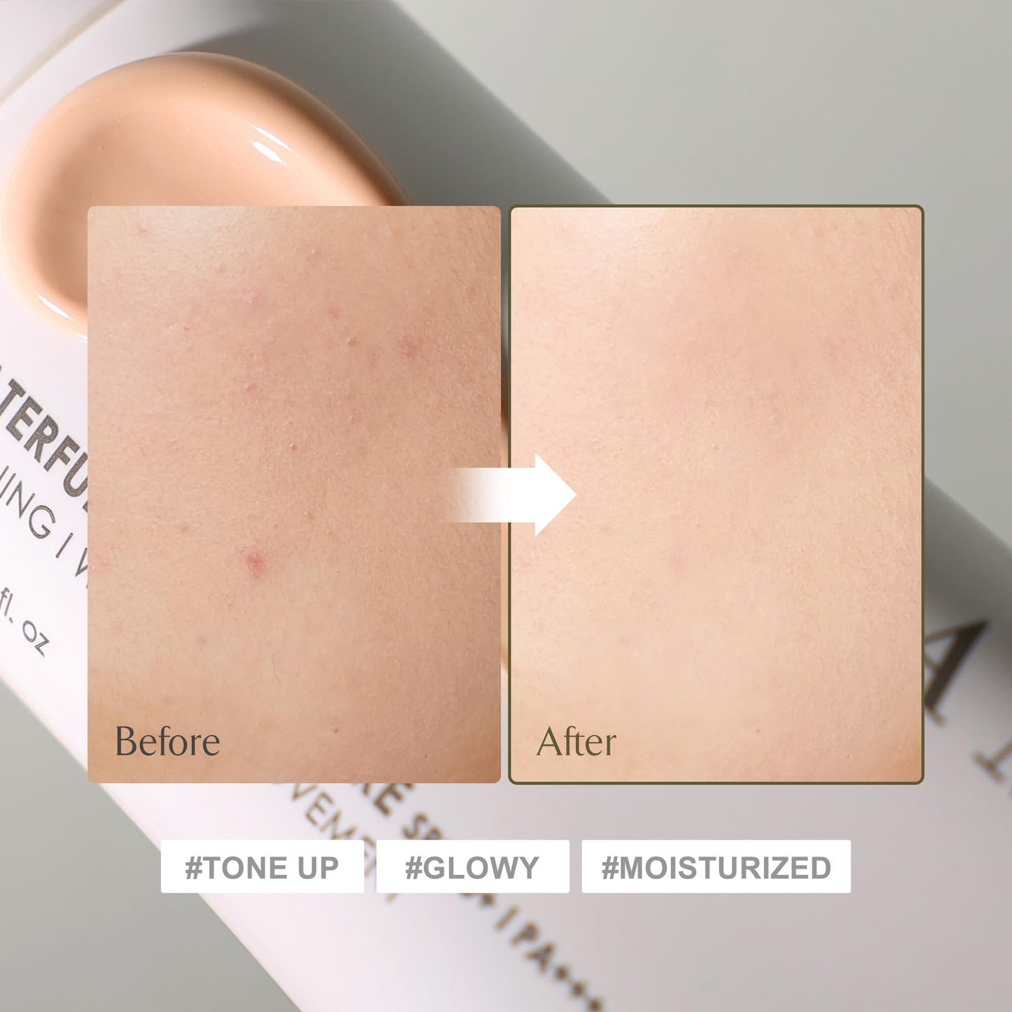 LA MUSE Waterfull Crème Solare 1.69 fl oz - Natural Tone-Up & Hydrating Glow | Non-Greasy Formula for All Skin Tones | Moisturizes, and Protects Skin with a Dewy, Radiant Finish for a Fresh Look