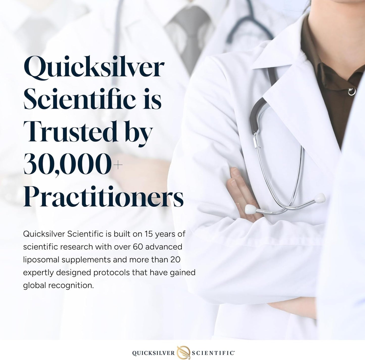 Quicksilver Scientific Original Quinton Isotonic Solution with Sea Water Minerals + Alpine Spring Water - Liquid Hydration, Electrolyte + Multi Minerals Supplement (30 Single Serving Vials)