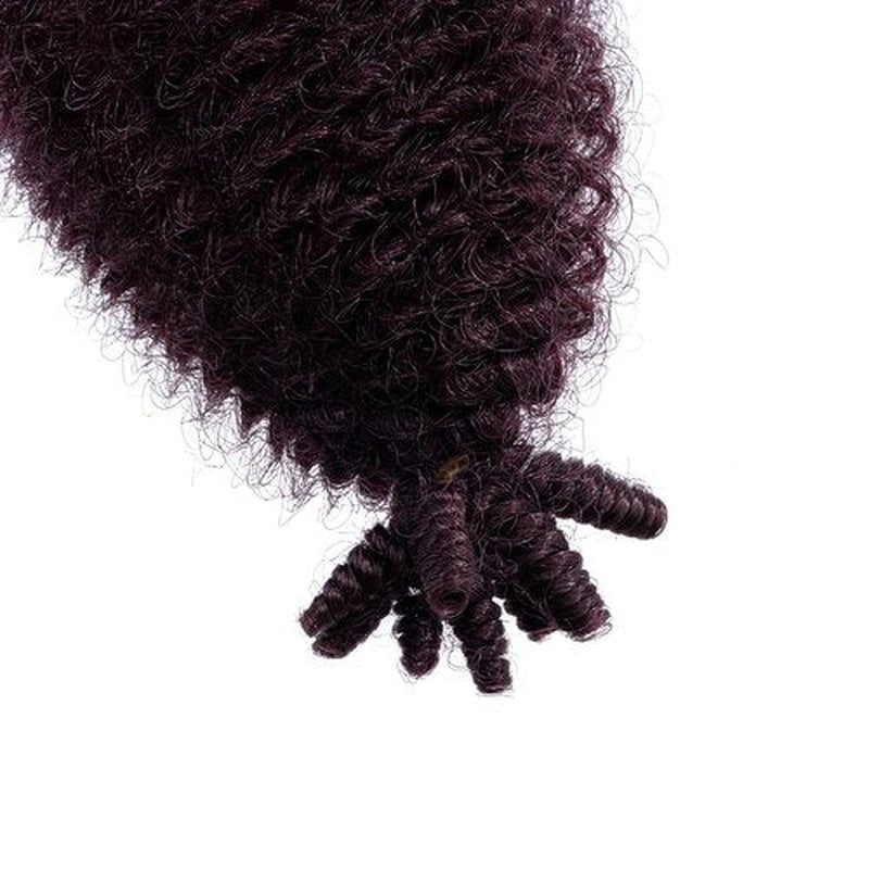 Springy Twist Hair, Hairro Passion Twist Crochet Hair, Pre Separated Afro Twist Braiding Hair 16 Inch, Burgundy Wrapping Hair for Soft Locs Synthetic Hair Extension for Black Women, 2 Packs #99J