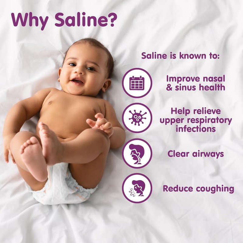 Saline Nose Wipes for Babies & Kids - Vitamin E & Aloe, Unscented | 30 Count (Pack of 12)