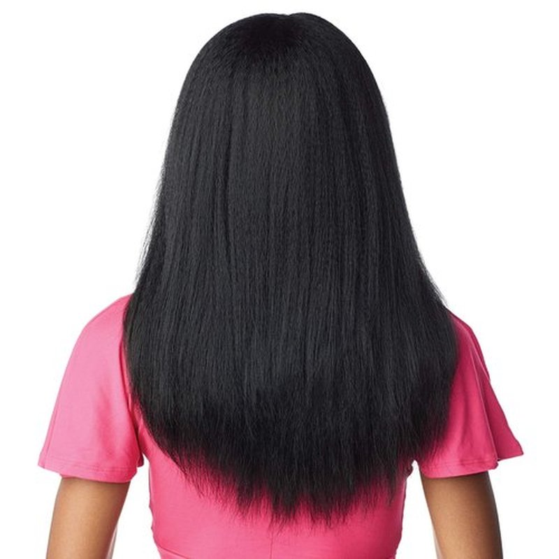 Sensationnel Dashly wig - unit 6 synthetic easy wear non lace cap heat safe wig - Dashly wig unit 6 (4 MEDBROWN)