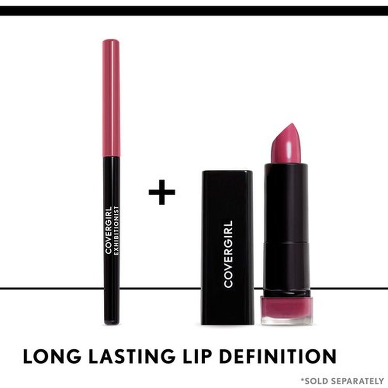COVERGIRL Exhibitionist Lipstick Cream, Seduce Scarlet 310, Lipstick Tube 0.123 OZ (3.5 g)