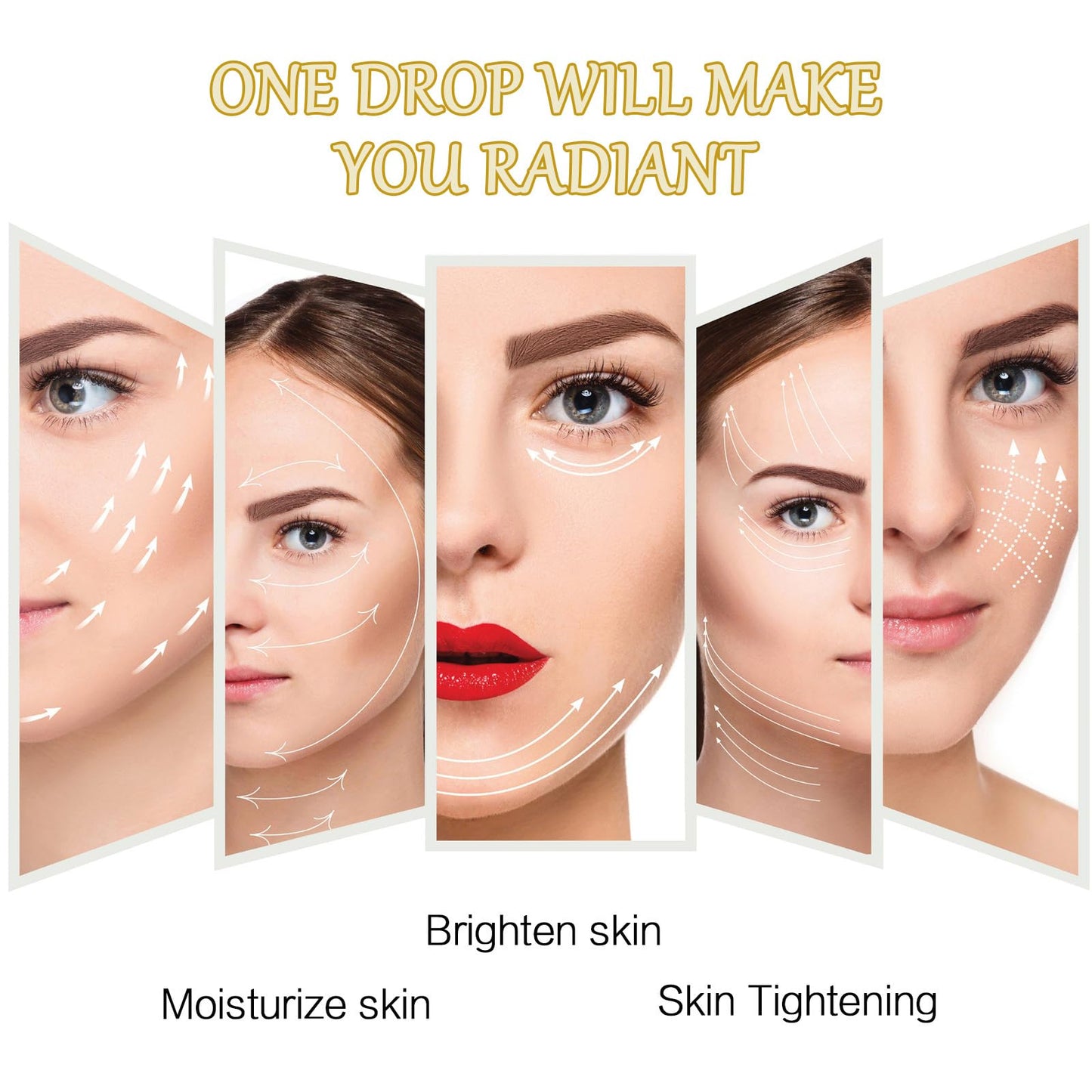 Advanced Bee Venom Serum, Anti-Aging Facial Serum, Face Serum to Help Refine Fine Lines & Wrinkles, Hydrating facial essence