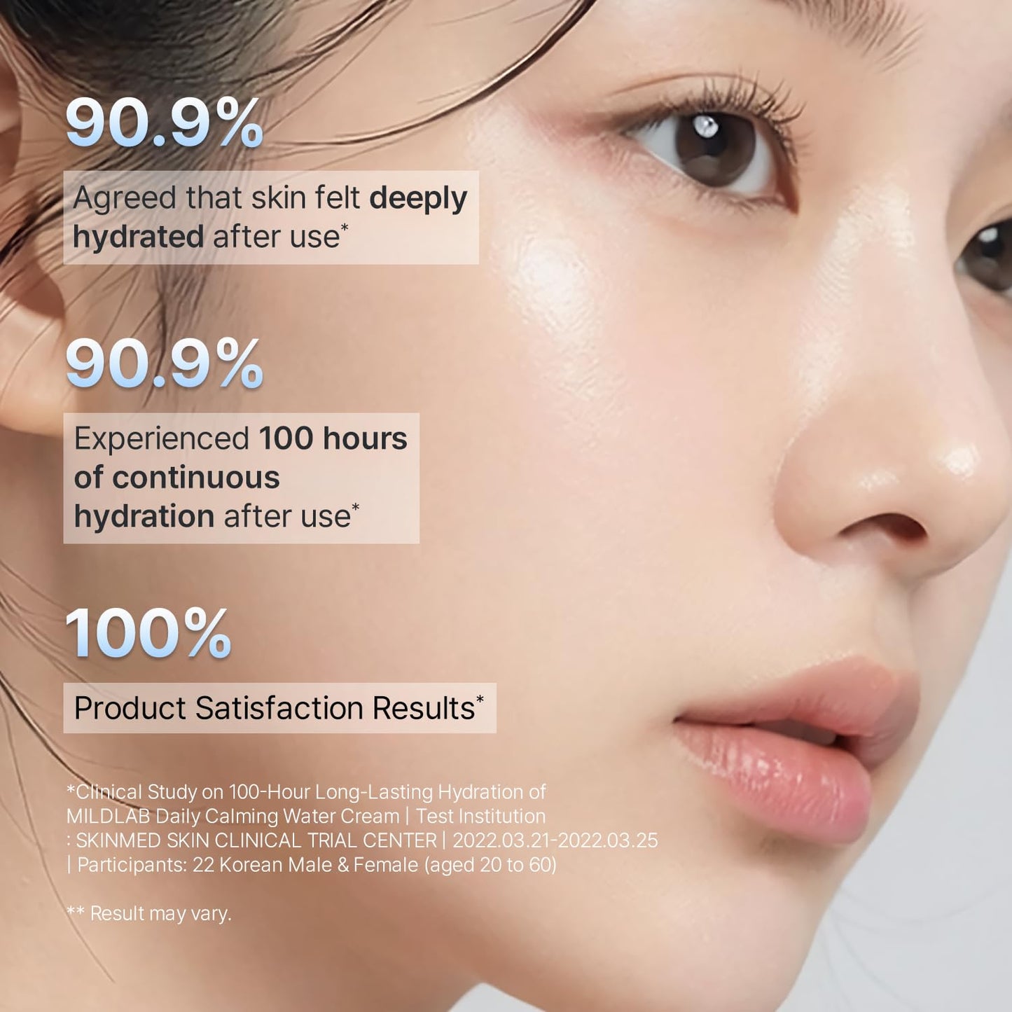 MILDLAB Daily Soothing Moisture Cream | Lightweight Facial Moisturizer for Oily & Sensitive Skin with Squalane 7%, Deep Hydration & Barrier Care, Non-Greasy | Korean Skin Care (80 ml/2.70 fl.oz.)