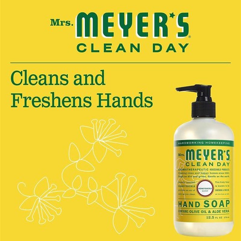 Mrs. Meyer's Honeysuckle + Oat Blossom Liquid Hand Soap Variety Pack, 12.5 oz.