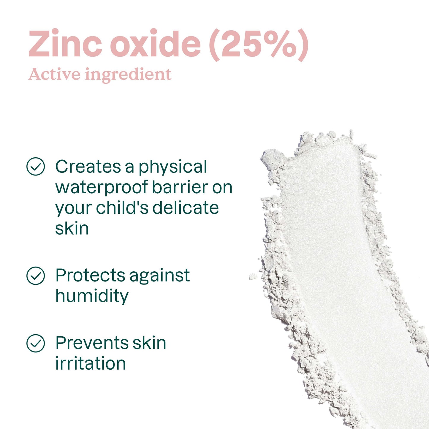 ATTITUDE Baby Diaper Cream, EWG Verified & Zinc Oxide Formula, Unscented & Hypoallergenic, Dermatologist-Tested, Vegan, 75g