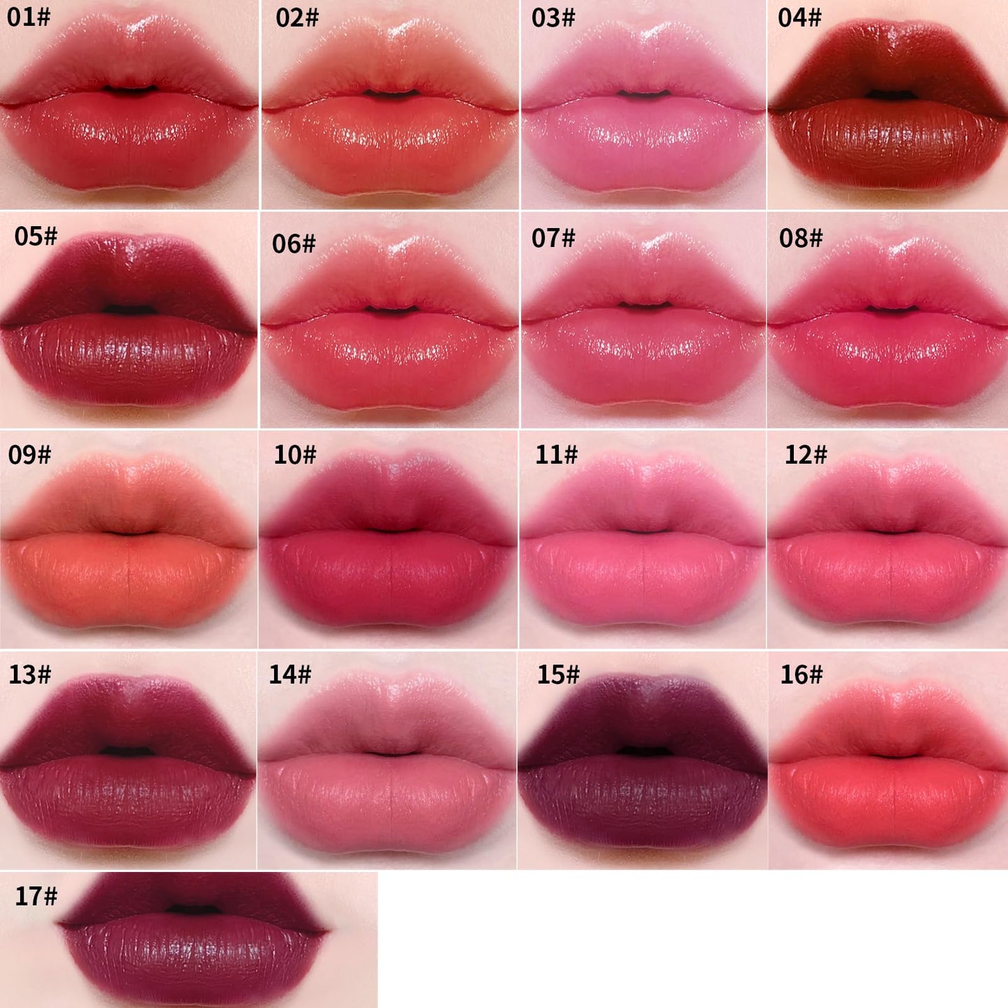 BLUE LOVE 2PC Moisturizing Press Lipstick - Long Lasting Plumping Lip Tint Gloss,High Shine Melting Jelly Lip Balm for Women (Moisturizing 05#+06#)