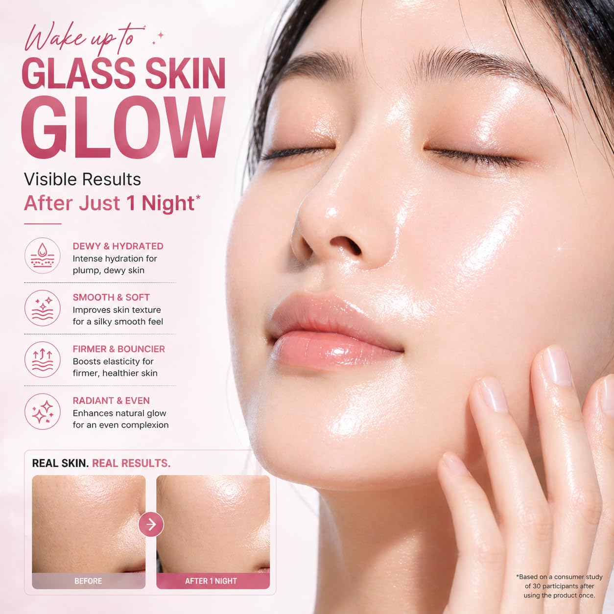 Bsovira Bio Collagen Face Mask 16 Pack – Hyaluronic Acid Korean Sheet Mask