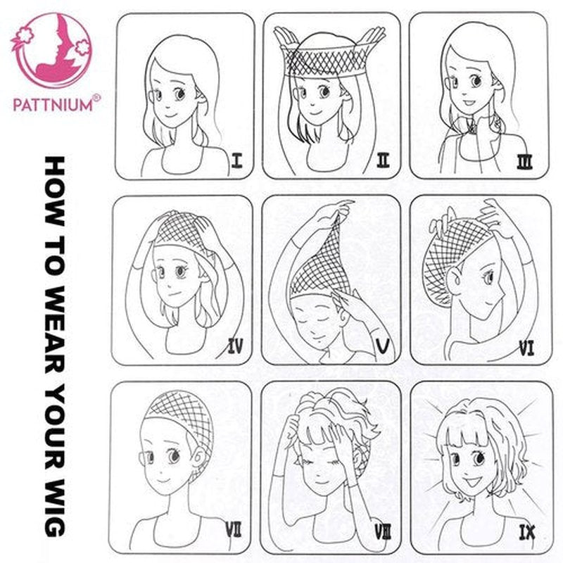 PATTNIUM Kids Purple Wig Short Wavy Wig with Bangs Girls Purple Wig Synthetic Cosplay Halloween Party Costume Wig (Light Purple)