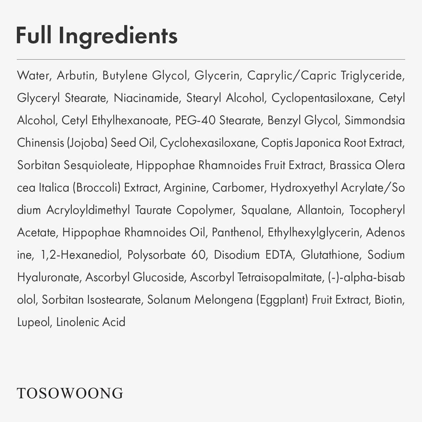 TOSOWOONG VITA Clinic Vitamin Eye Cream for Fine Lines & Puffiness, Firming