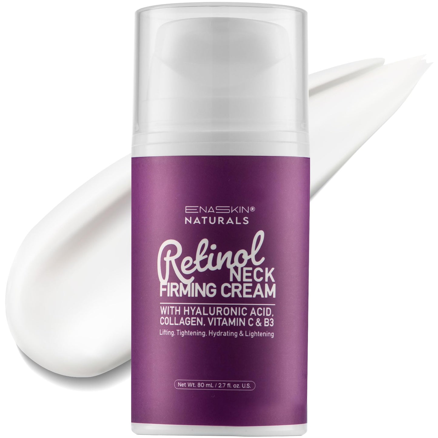 Neck Creams for Tightening and Firming, Retinol Neck Firming Cream with Hyaluronic Acid, Collagen and Vitamin - Tightening Wrinkles, Firming Skin on Face, Neck, Décolleté, Body