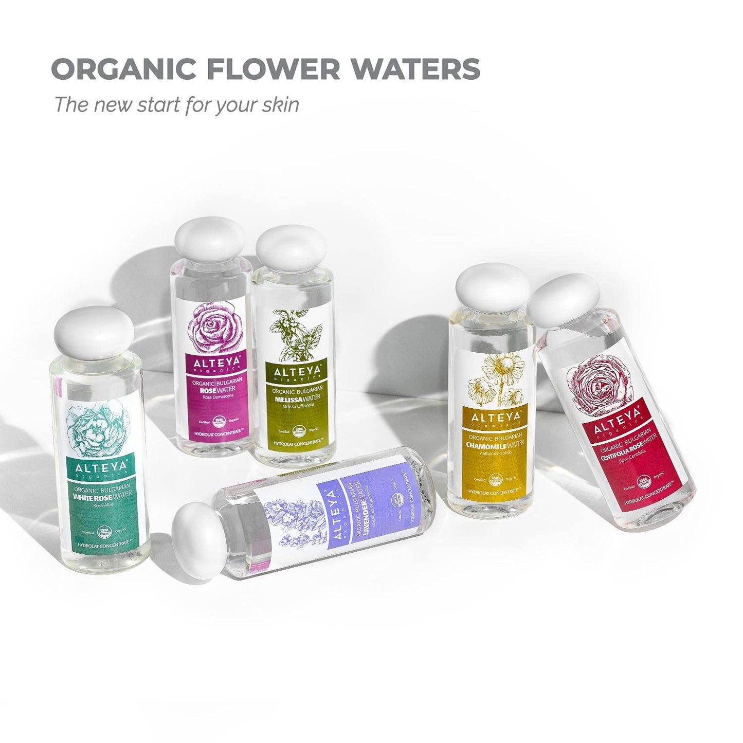 Alteya Organics Rose Water USDA Certified Organic Facial Toner, 8.5 Fl Oz