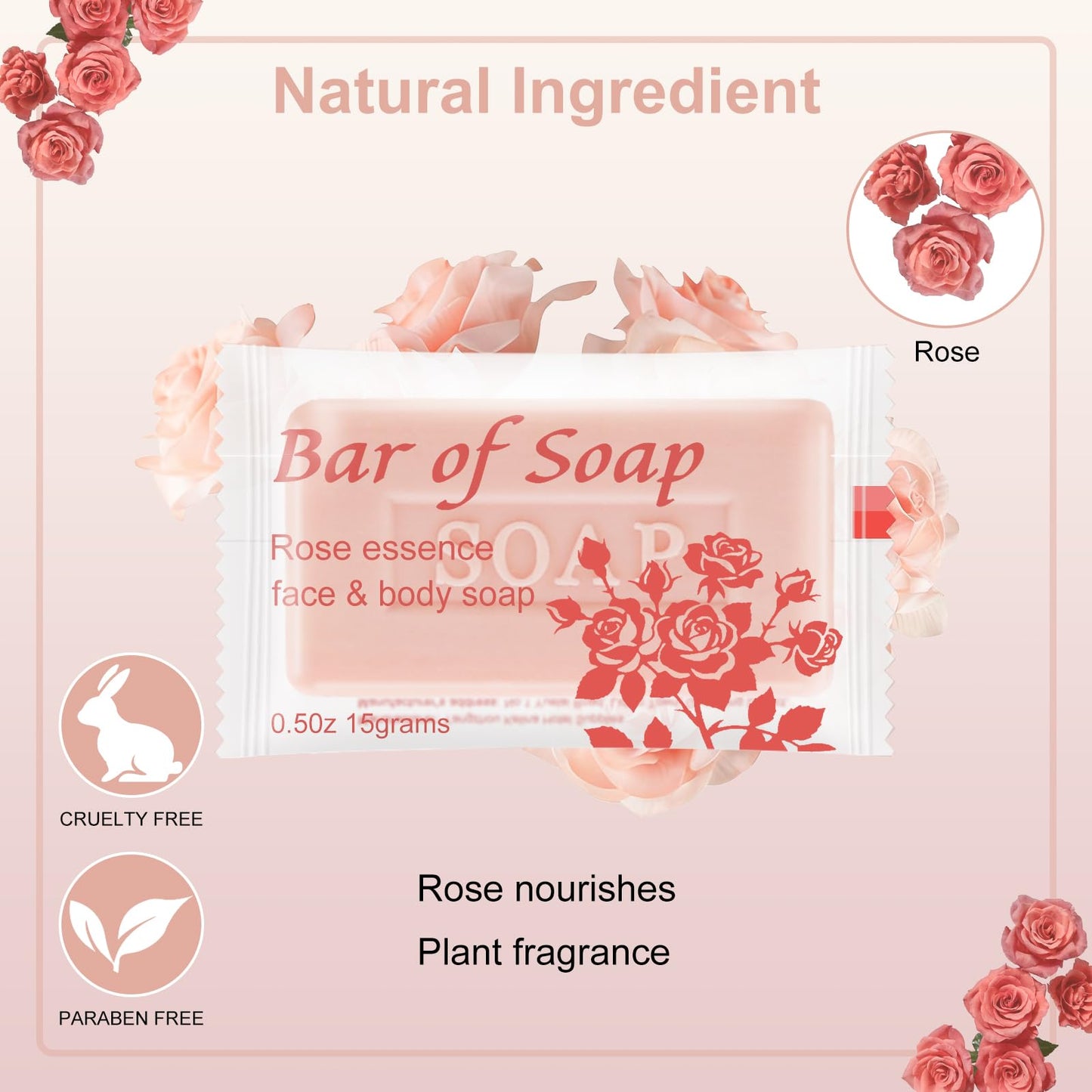 30 Bulk Bar Soap Travel Mini Soap Bars Bulk 0.5oz Guest Soaps Small