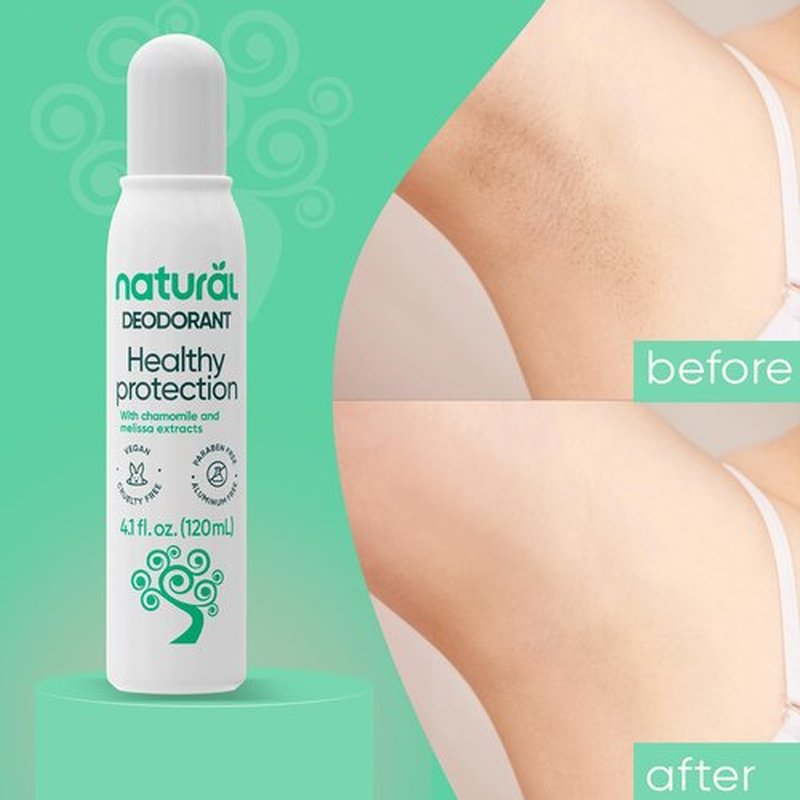 ORGANICO NATURAL Deodorant with Chamomile and Melissa Extracts - Clean & Safe Aluminum-Free Deodorant for Women & Men - Calming and Refreshing - Vegan & Cruelty-Free - 4.10 Fl Oz