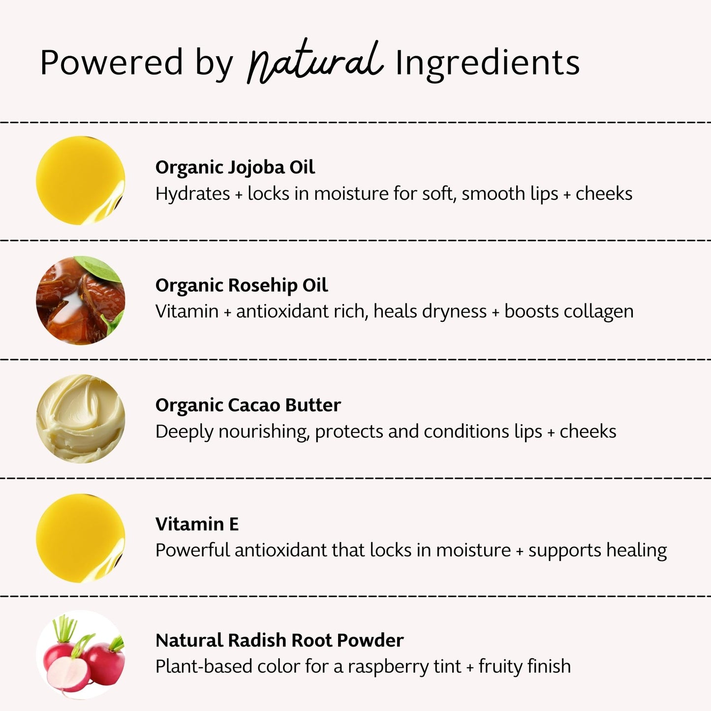 Slo Hydrating Lip Balm - Multi-Use, All Natural Lip Balm and Cheek Tint with Organic Jojoba, Rosehip, Cocoa Butter - Vegan, Cruelty-Free, Paper Packaging - Raspberry + Rosehip (0.28oz/8g)