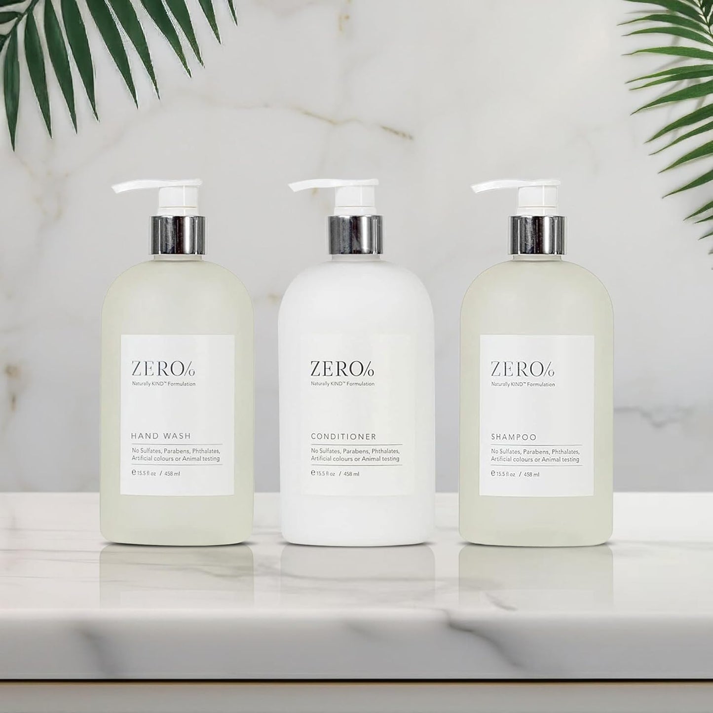 Gilchrist & Soames Zero% Unisex Hand Wash – Naturally Kind Sulfate, Paraben & Cruelty-Free Soap, Refreshing Botanical Scent Infused with Glycerin & Aloe for Soft, Hydrated Hands, 15.5 oz