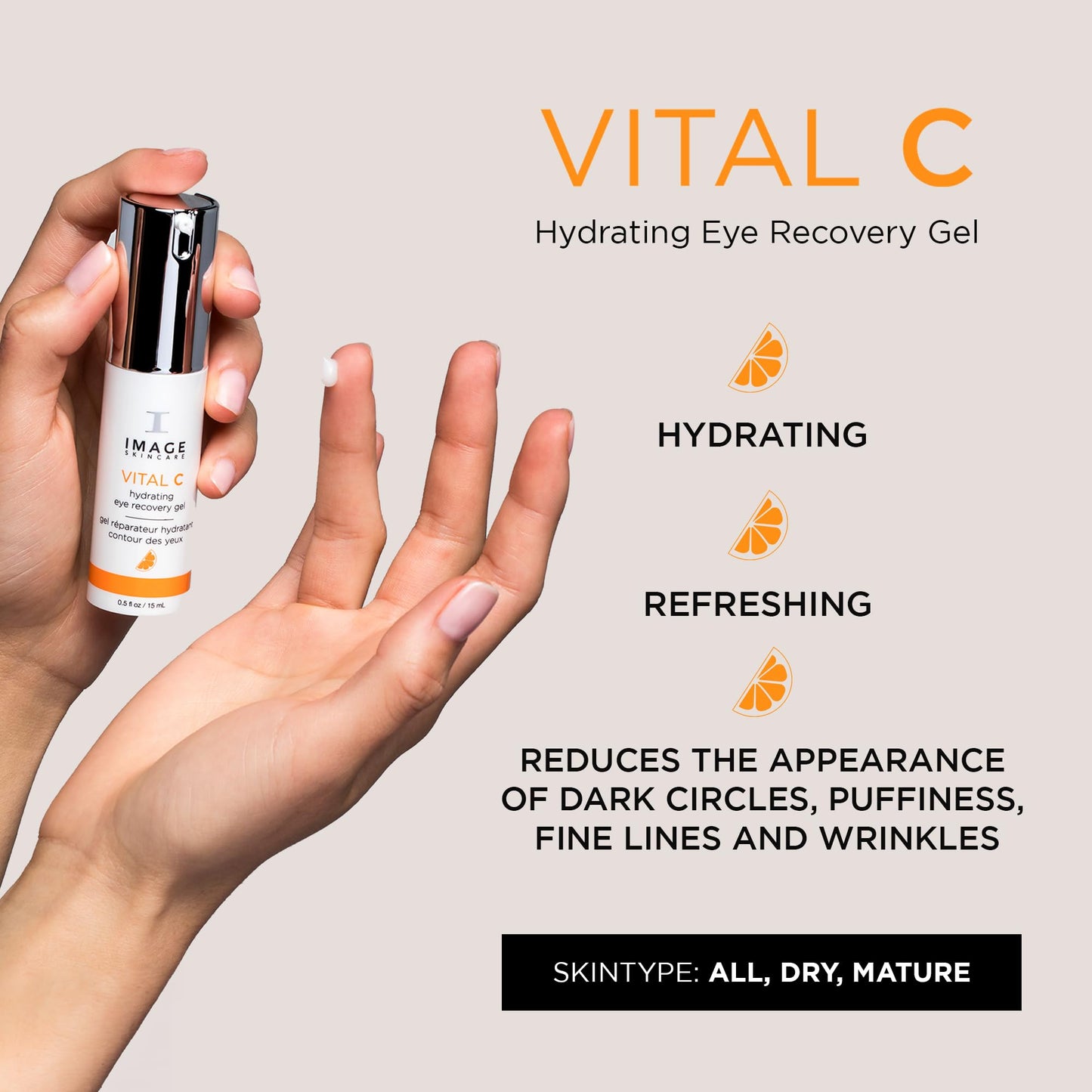 IMAGE Skincare, VITAL C Hydrating Eye Recovery Gel, 0.5 fl oz