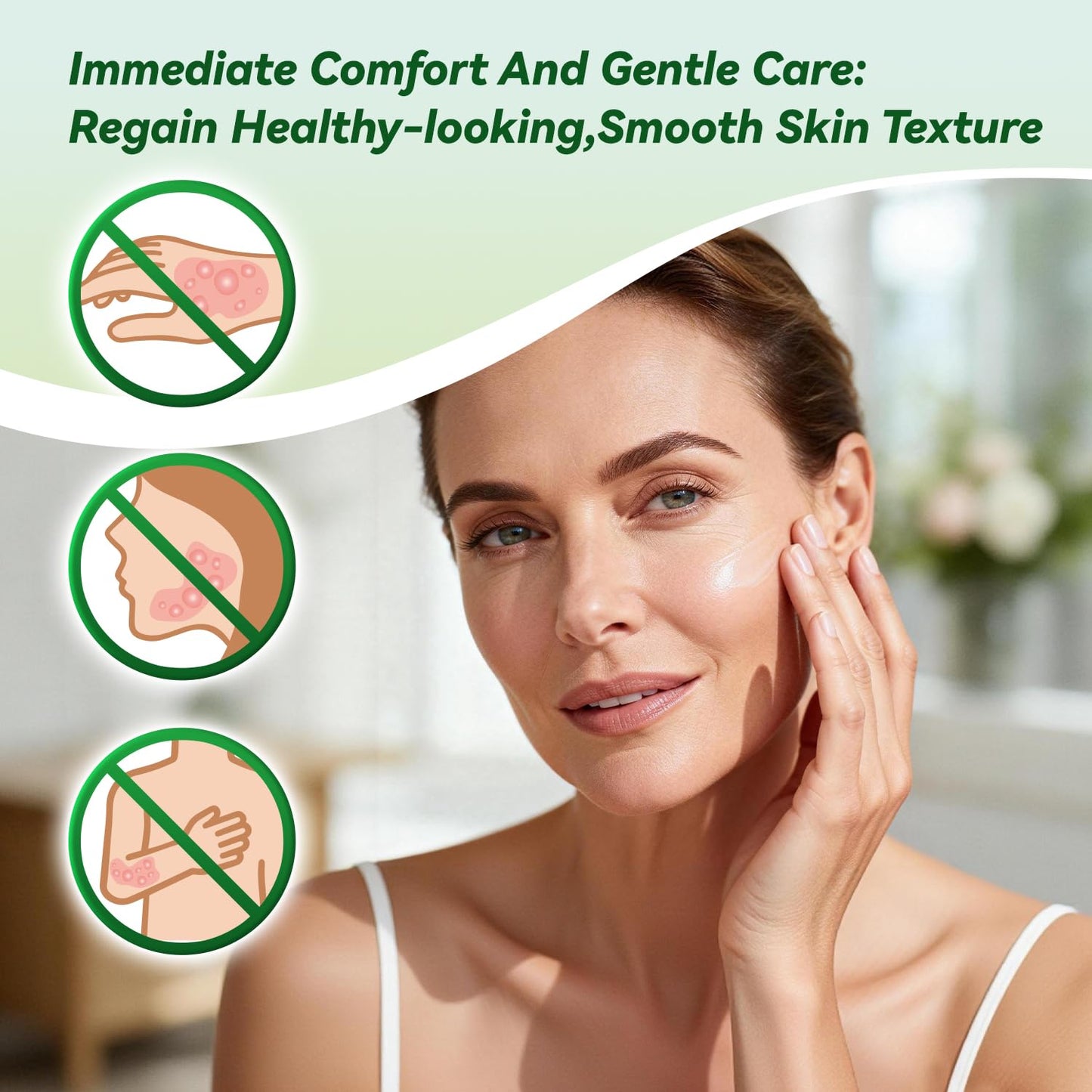 ULARCS Triamicinolona Non-Irritating Cream 0.1%, For All Skin Types, 30g