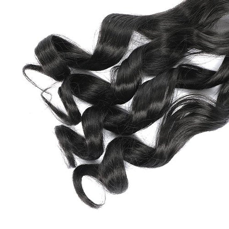 French Curly Braiding Hair 10 Inch 8 Packs - Pre Stretched Bouncy Braiding Hair- Loose Wavy Braiding Hair Synthetic Hair Extensions For Black Women (10 inch 8 packs 1B)