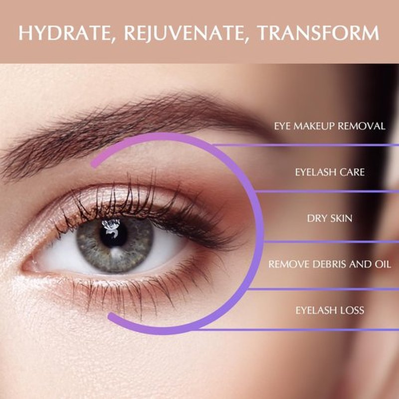 500ml Lash Shampoo Bulk, High-Purity Eyelash Cleanser for Extensions, Safe Makeup Remover, Non-irritating or Burning Formula Eyelid Foaming Cleanser for Professional Salon and Home Use (Aloe Vera)