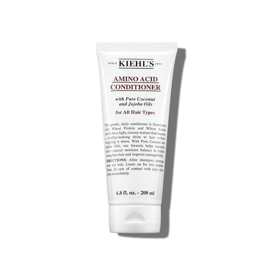 Kiehl's Amino Acid Conditioner, Strengthening and Moisturizing Hair Treatment, with Amino Acids, Jojoba and Coconut Oil to Improve Manageability and Added Shine, Suitable for All Hair Types