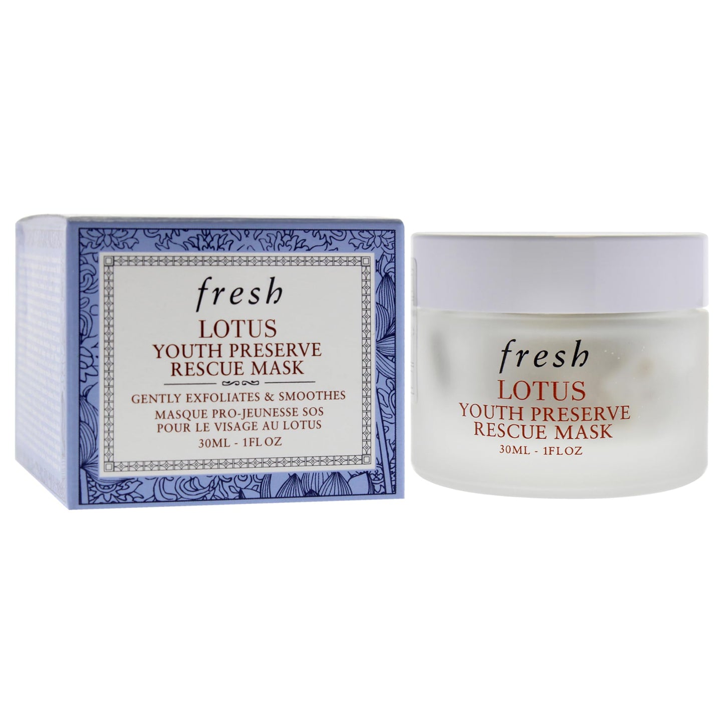 Lotus Youth Preserve Rescue Mask by Fresh for Women - 1 oz Mask