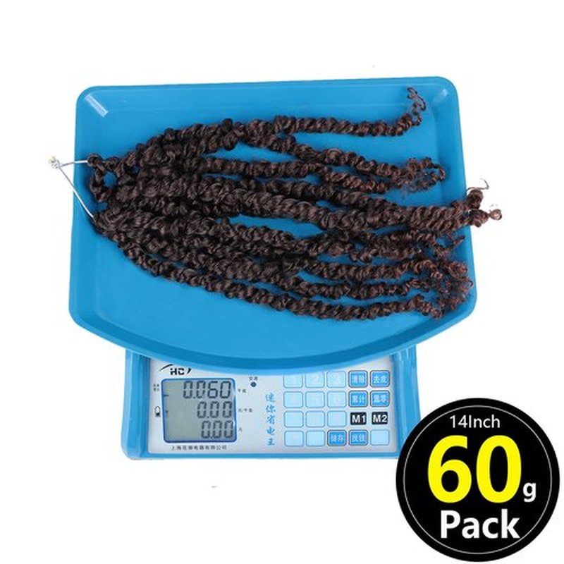 Fulcrum Passion Twist Crochet Hair 14 Inch, 8 Packs Pre Looped Passion Twist Hair, Pre-Twisted Passion Twist Crochet Hair For Black Women (14Inch (Pack of 8), TBUG#)