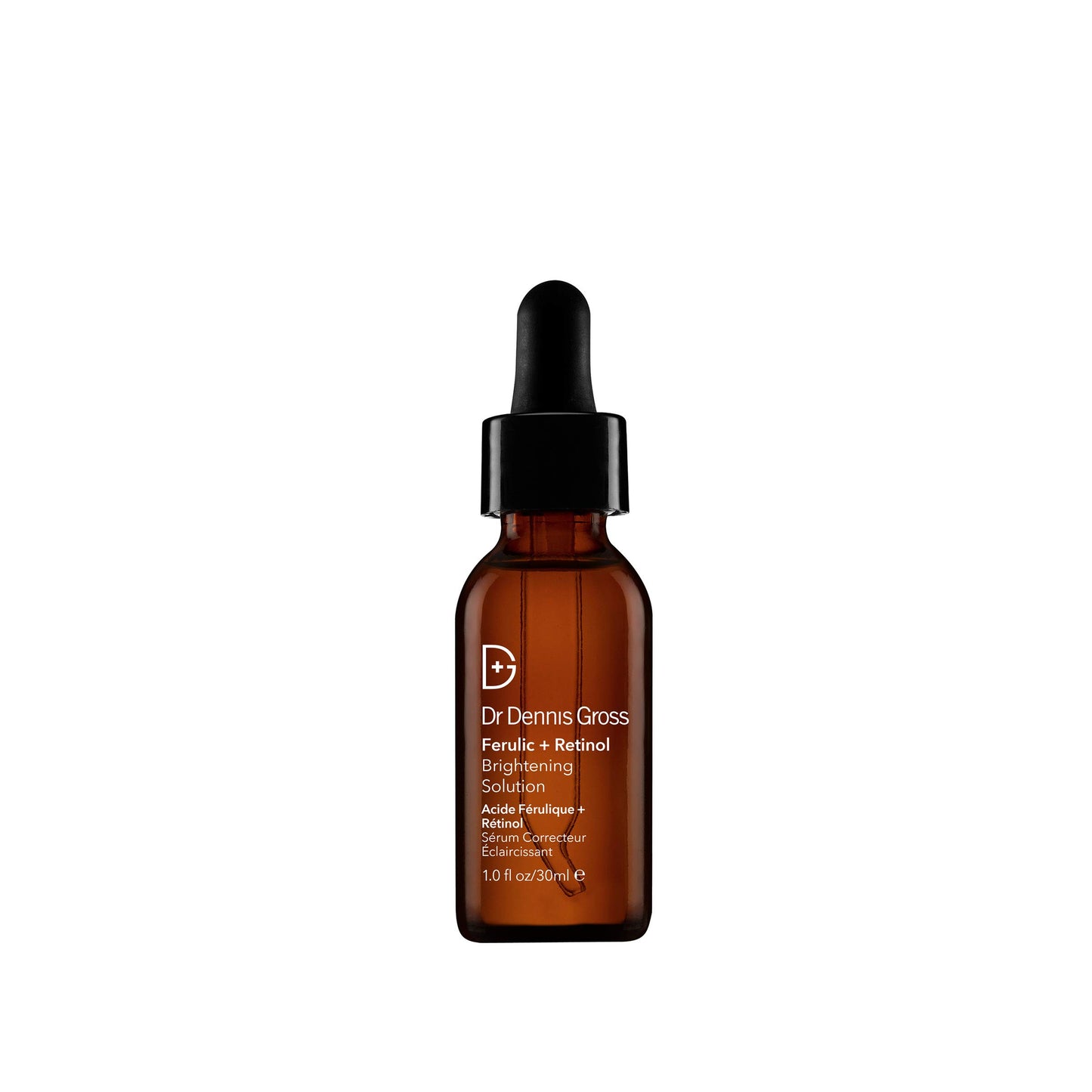 Dr. Dennis Gross Skincare Ferulic + Retinol Brightening Solution: for Fine Lines, Rough Texture, and Uneven Tone, 1.0 fl oz