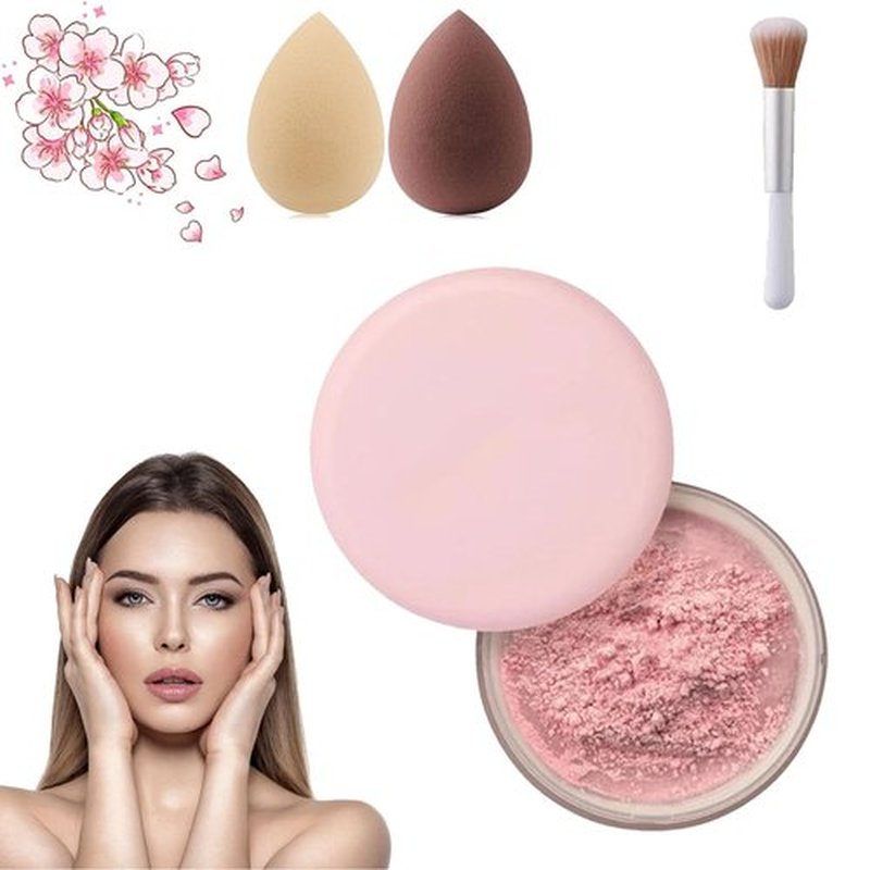 Luminance Milano Pink Powder, Luminance Milano Powder, Luminance Powder, Lightweight, Breathable, Vegan Formula, Waterproof Setting Powder for All Skin Tones (01, 0.2 Ounce (Pack of 1))