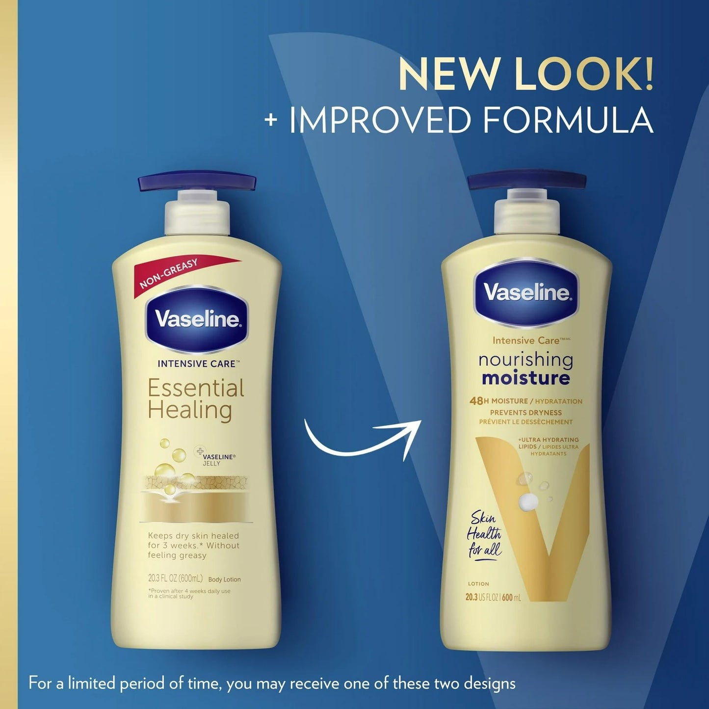 Vaseline Intensive Care Total Moisture Dry Skin Lotion