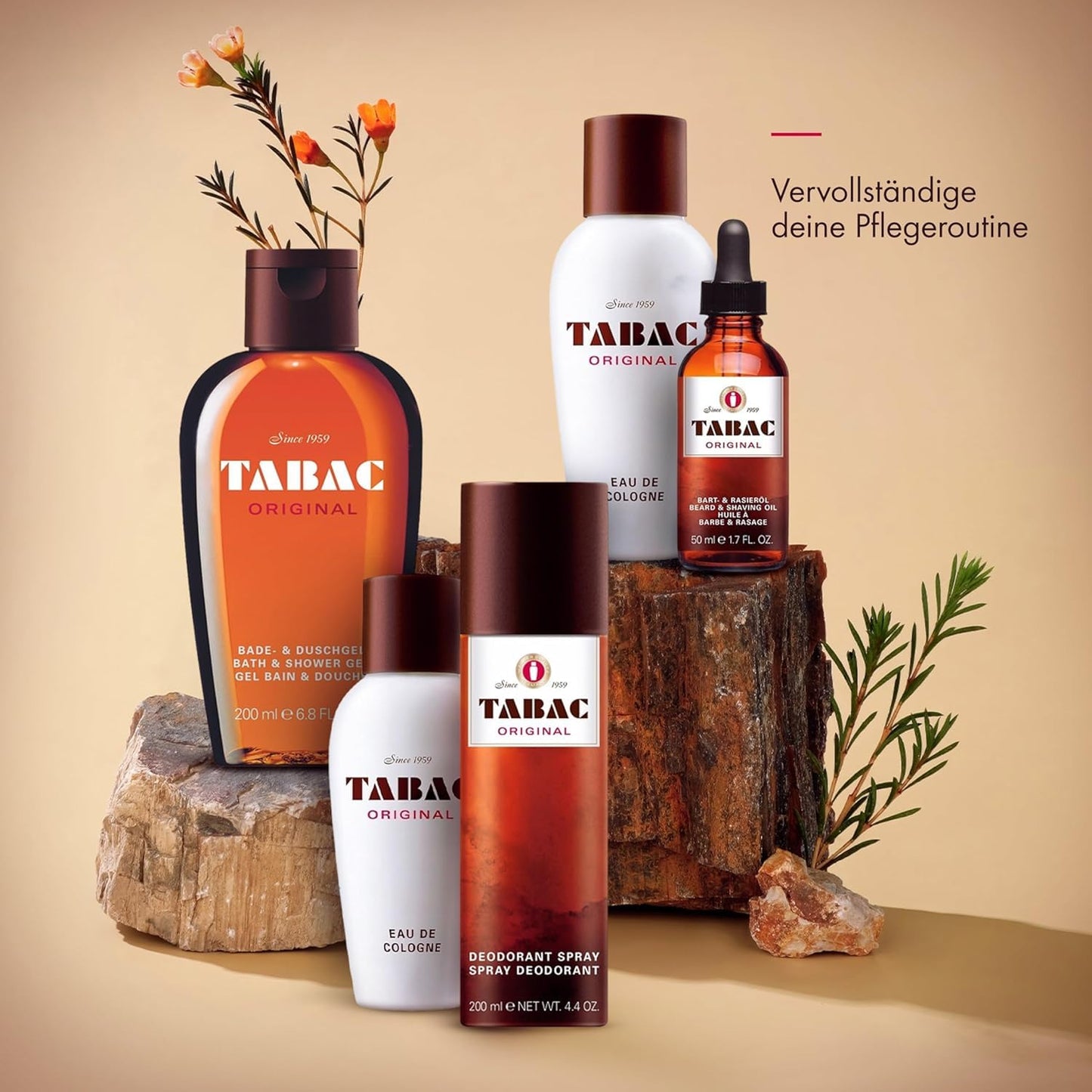 Tabac Original Bath and Shower Gel for Men by Maurer & Wirtz, 16 Ounce