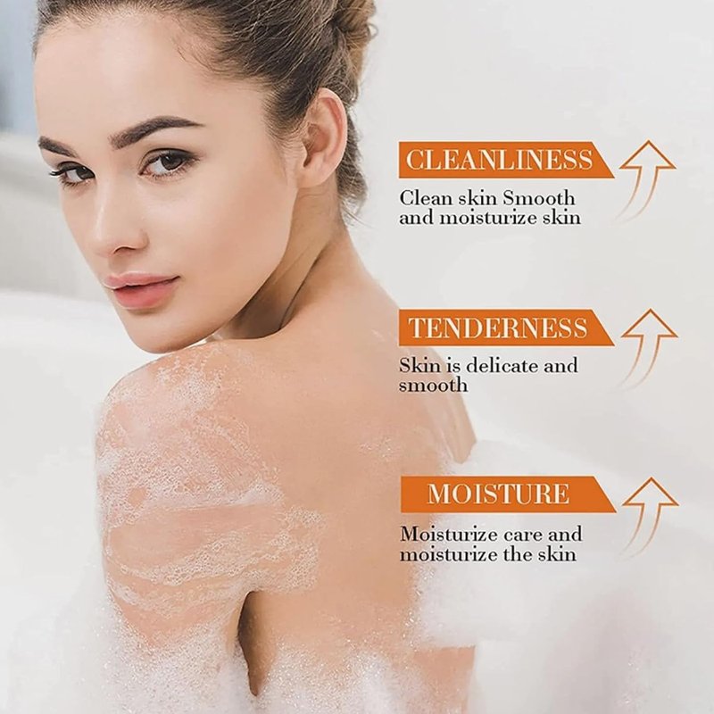 Lemon Soap with Vitamin C & Collagen - Moisturizing for Face & Body | 4 Bars