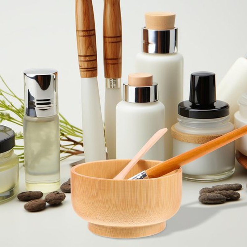 FOMIYES 2 sets Facial Mask Mixing Bowl and Brush Kit Practical Clay Mask Tool for Skincare Includes Applicator Brush and Mixing Bowl for Home Beauty Treatments