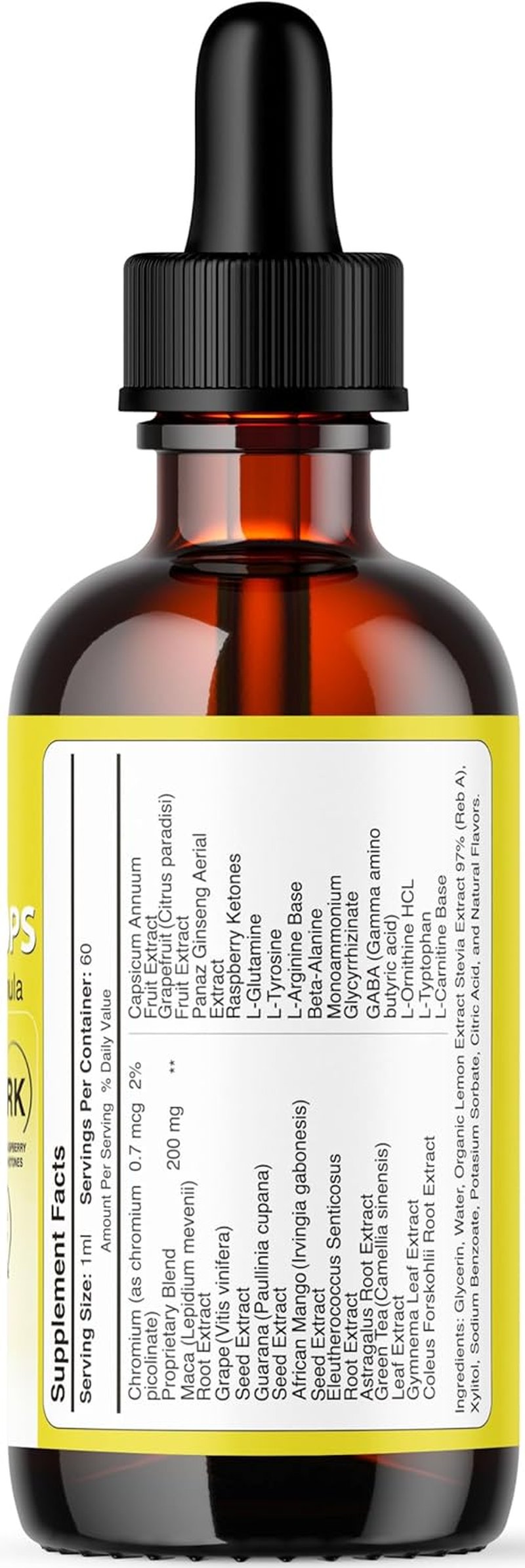 Vital Drops - Advanced All-Natural Multivitamin Liquid Supplement for Overall Health | 1 Month Supply