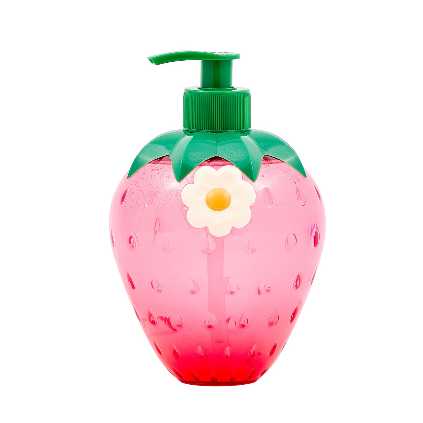 SIMPLE PLEASURES Strawberry Vanilla Soap Dispenser, Spring Decor, 16.9oz