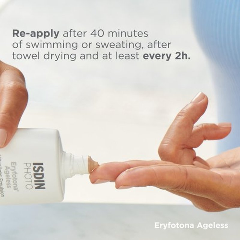 Eryfotona Ageless Sunscreen Zinc Oxide and 100% Mineral Tinted Sunscreen SPF 50+, 3.4 Fl Oz