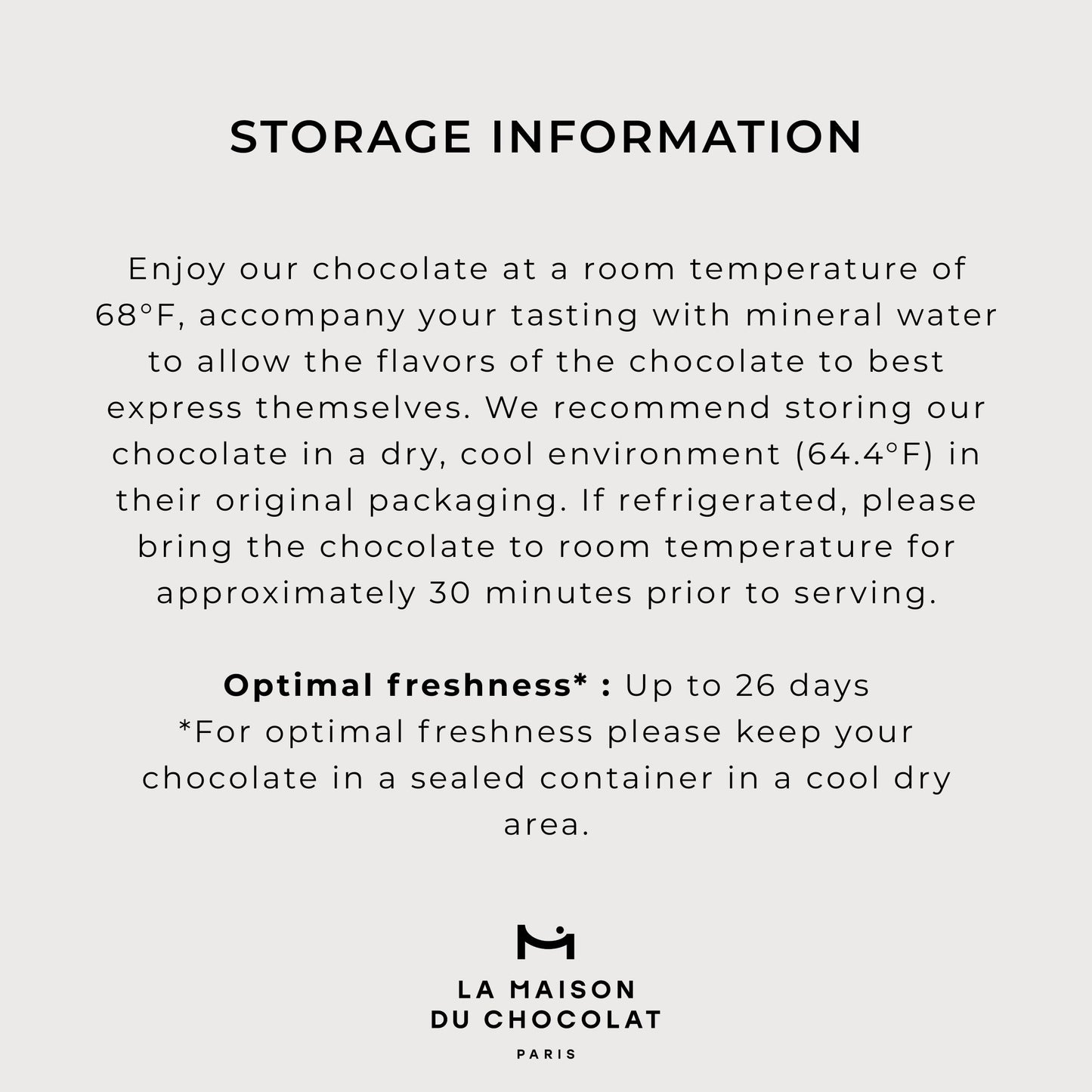 LA MAISON DU CHOCOLAT Gesture Gift Box, Gourmet Dark And Milk French Chocolate Gift Box (6 Pieces)