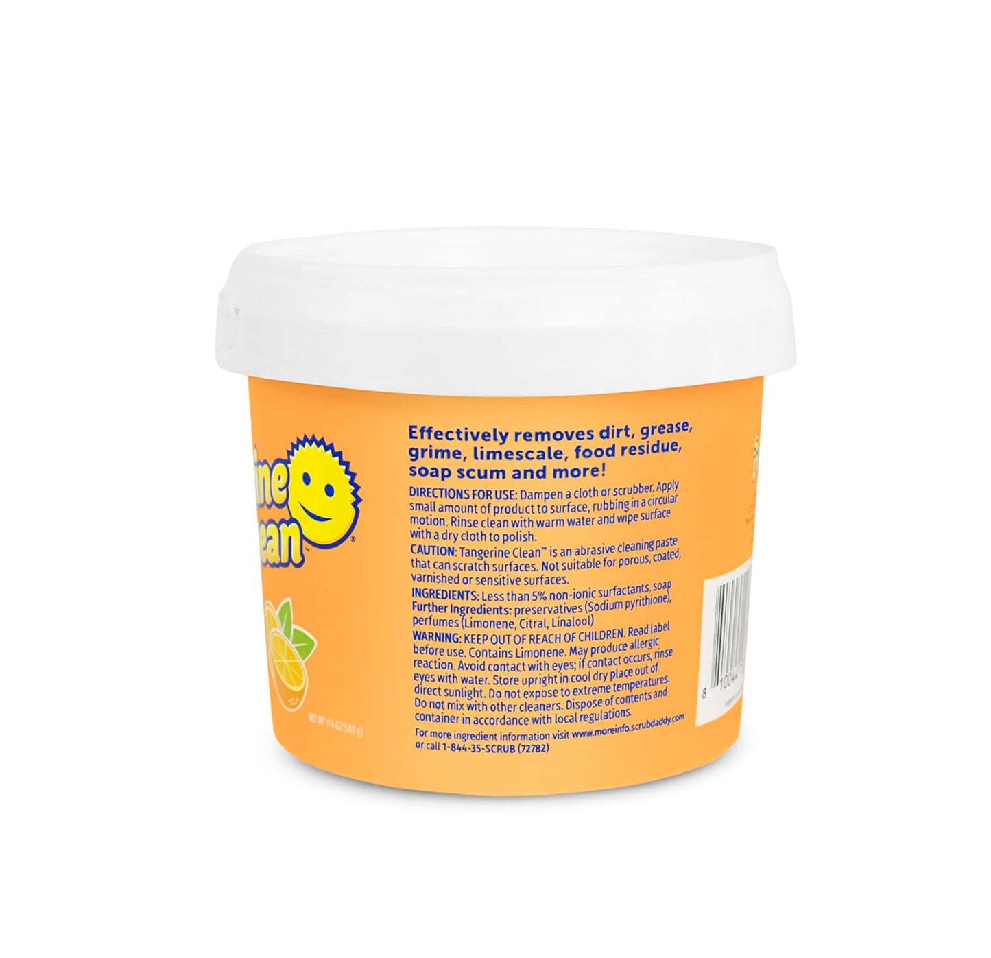 Scrub Daddy Cleaning Bundle - Sponge & Tangerine Paste Set for Effortless Cleaning