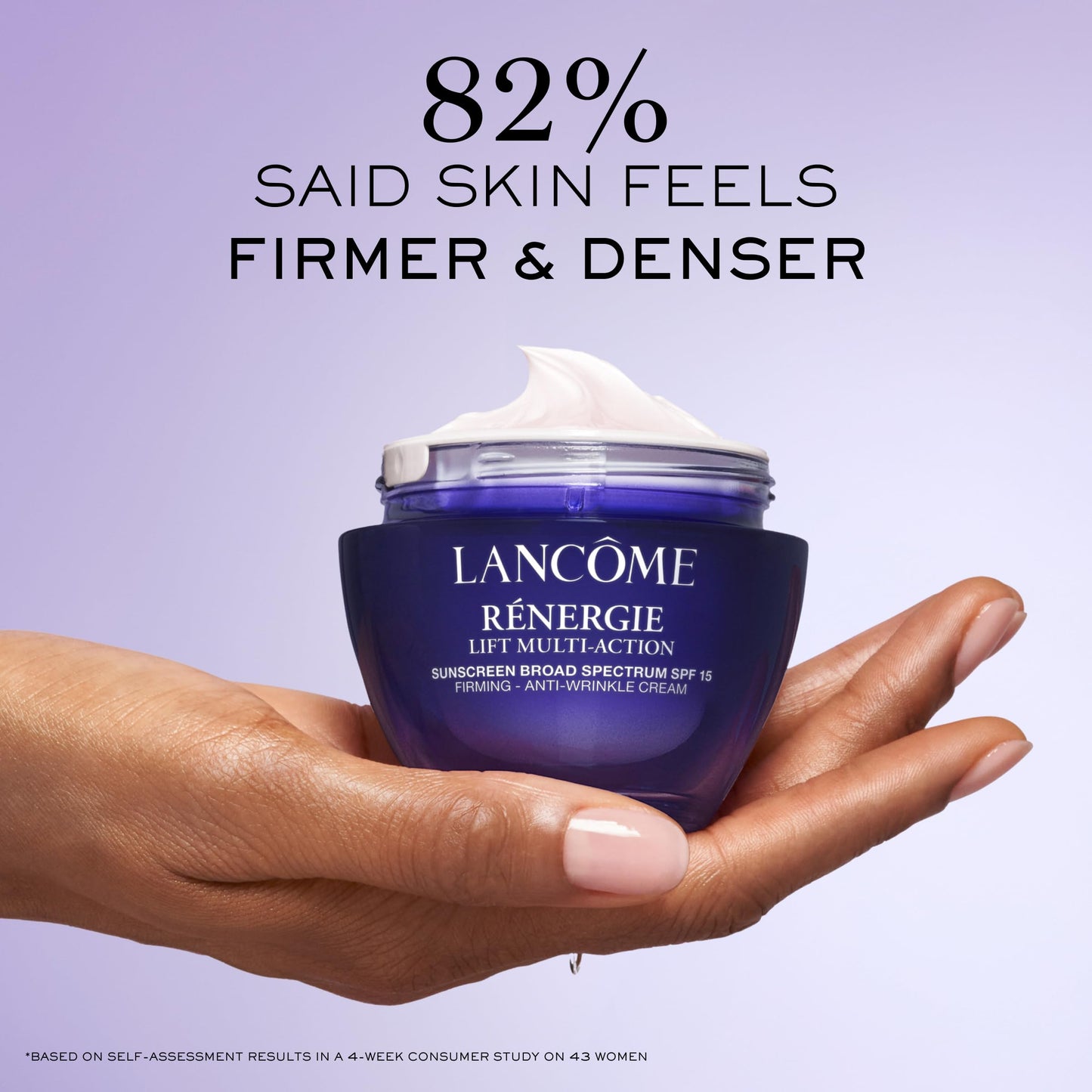Lancôme Rénergie Lift Multi-Action SPF 15 Face Cream with Vitamin E - Anti-Aging, Firming & Lifting Moisturizer for Face & Neck, Visibly Reduces Wrinkles - SPF 15 Sun Protection - 2.5 Fl. Oz
