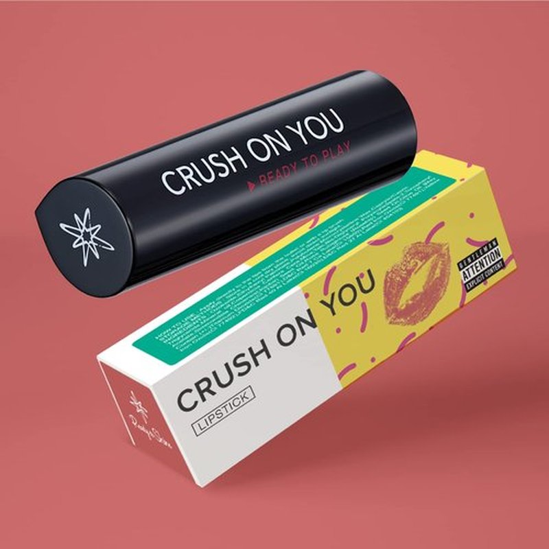 READY TO SHINE Newest Matte Vegan Lipstick with Creamy Satin Finish, Neutral Peach with Rose Tone Lip Color -CRUSH ON YOU (329-Now And Forever)