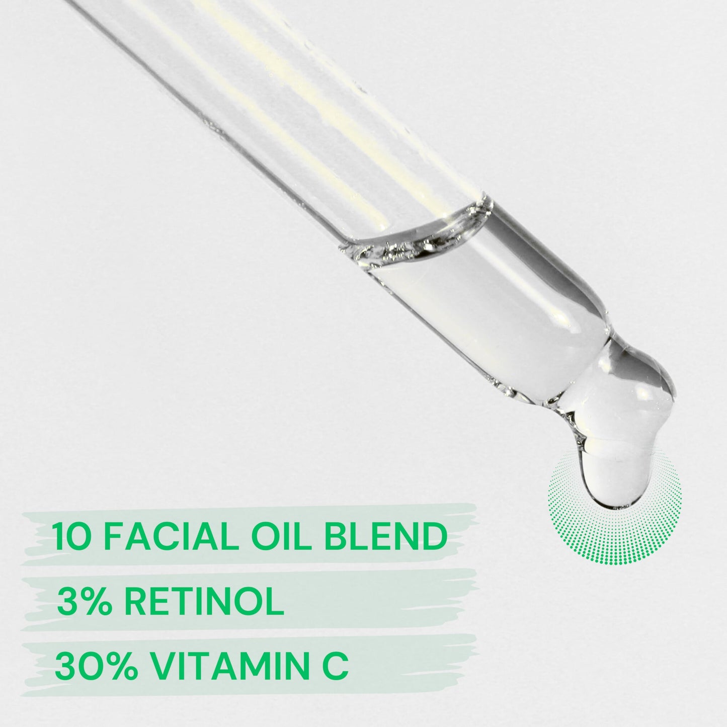 Turbinne 10 Facial Oil Blend – Anti-Aging Face Oil with 3% Retinol & 30% Vitamin C, Hydrate, Wrinkle Reduction, Fades Dark Spots, Fast-Absorbing & Non-Greasy (1 Count)