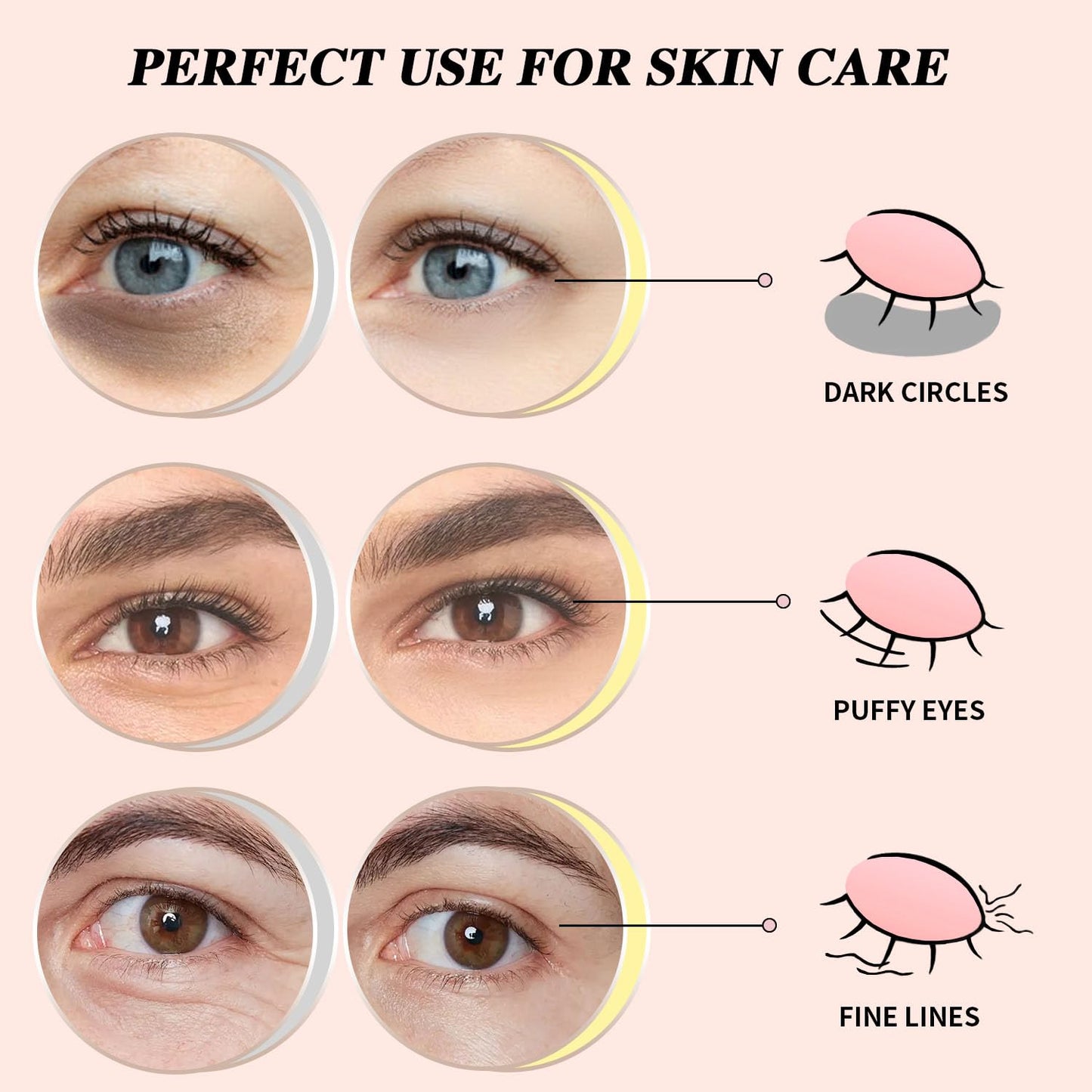 Onespring Under Eye Patches (24 Pairs) - Bridesmaid Gift, Gift for Her - 24K Gold Under Eye Masks for Dark Circles, Puffy Eyes, Wrinkles - Rejuvenating & Revitalizing Eye Skincare Treatment