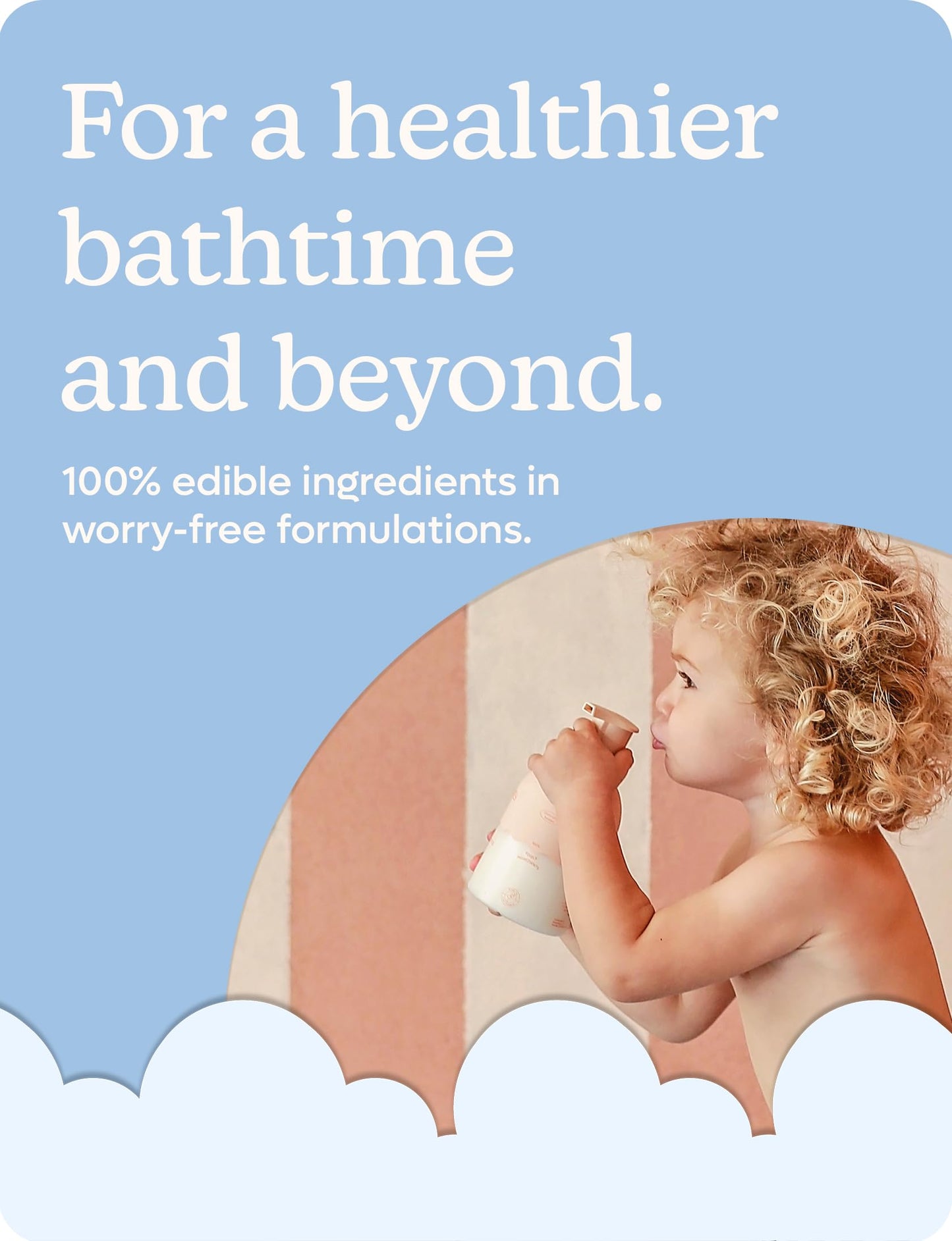 Babyology - 100% Edible Ingredients - All Natural Baby Wash and Shampoo Lavender + Organic Baby Lotion SET - 12 FL OZ Good for Sensitive Skin or Eczema - Non Toxic - Fragrance Free (Set of 2)