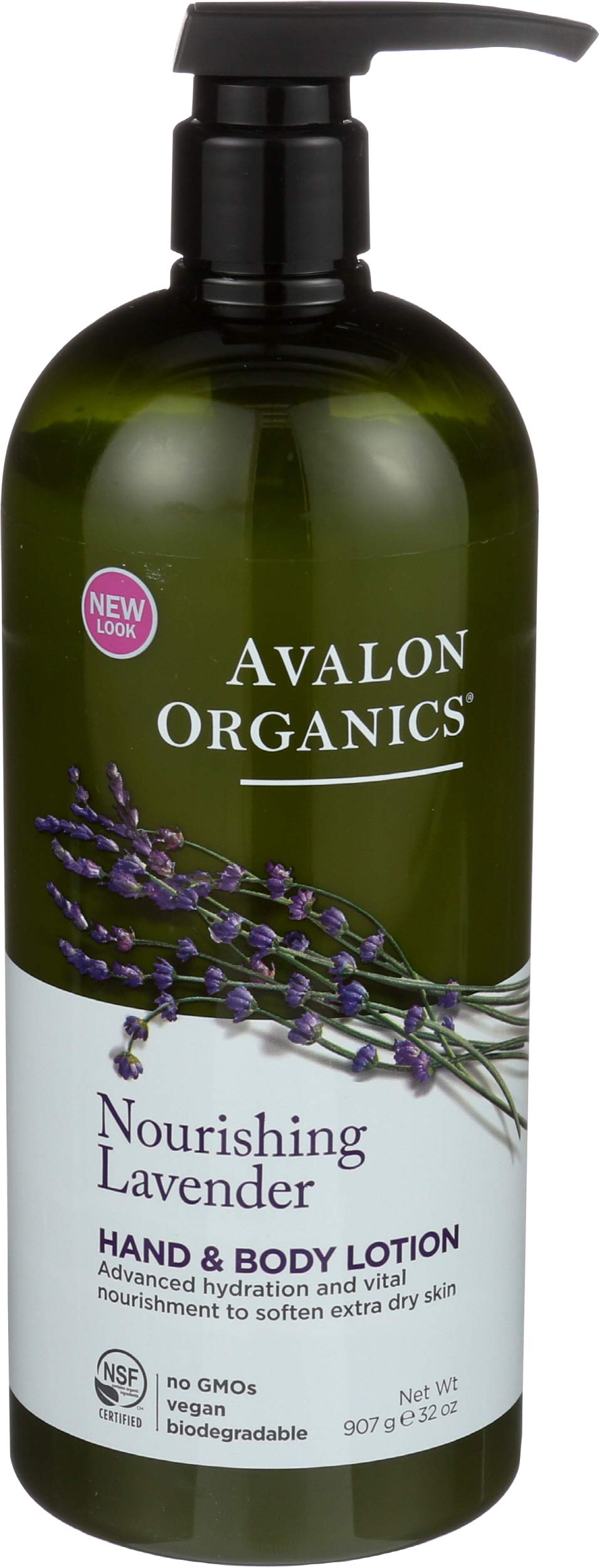 Avalon Organics Hand and Body Lotion Lavender - 32 fl oz