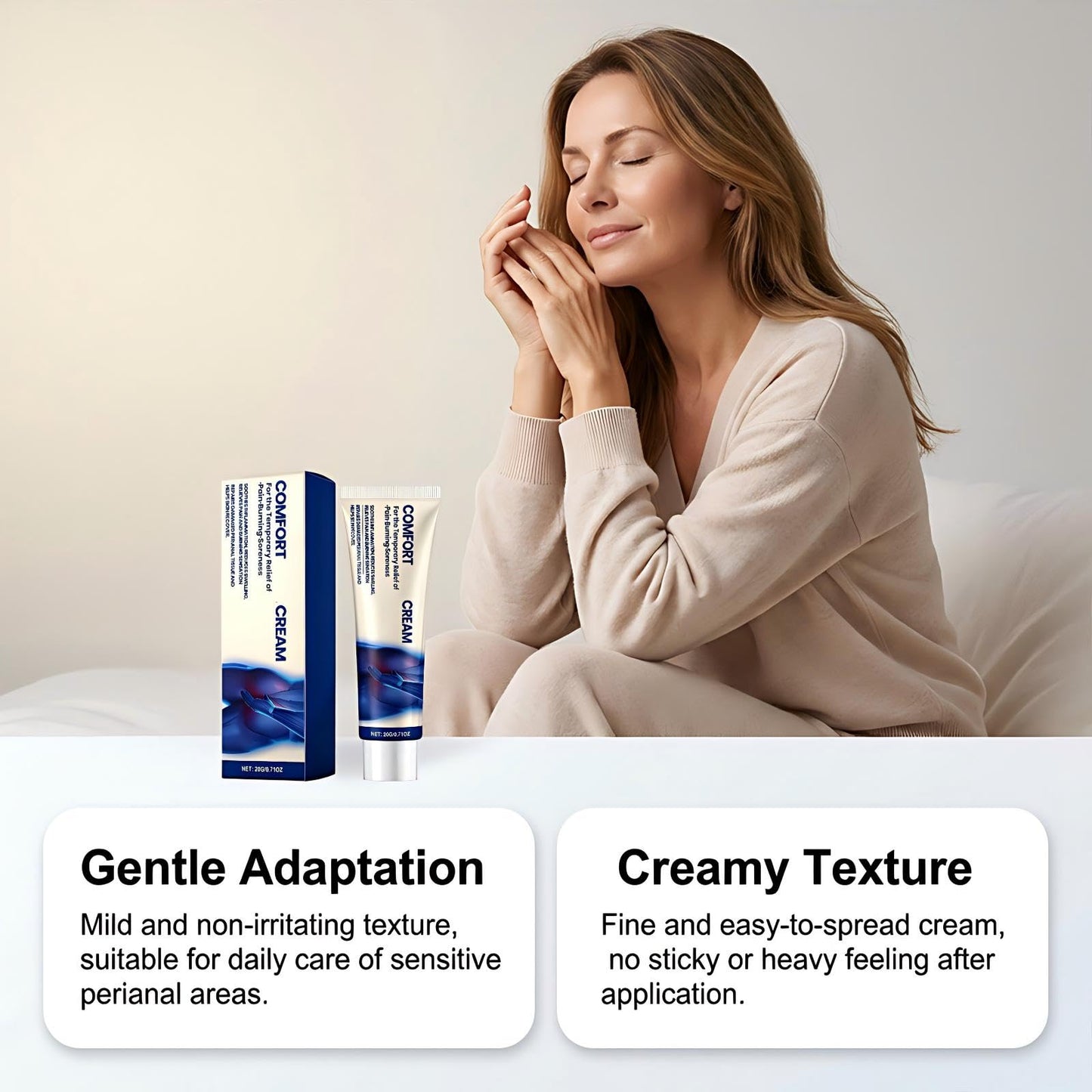 Comfort Cream for Sensitive Skin – Lightweight Hydrating Formula for Daily Comfort