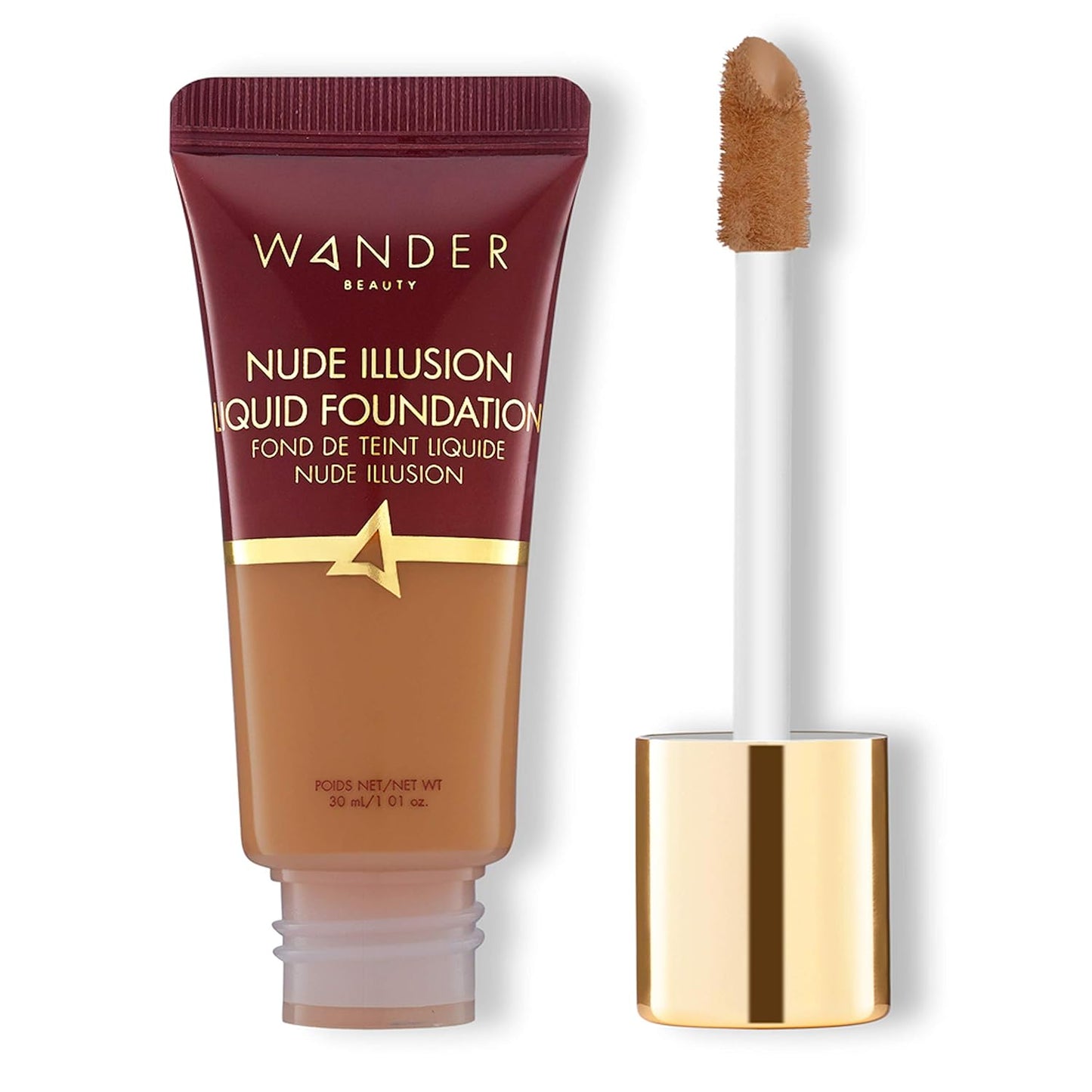 Wander Beauty Skin Foundation Concealer, Golden Medium, 1.7 oz